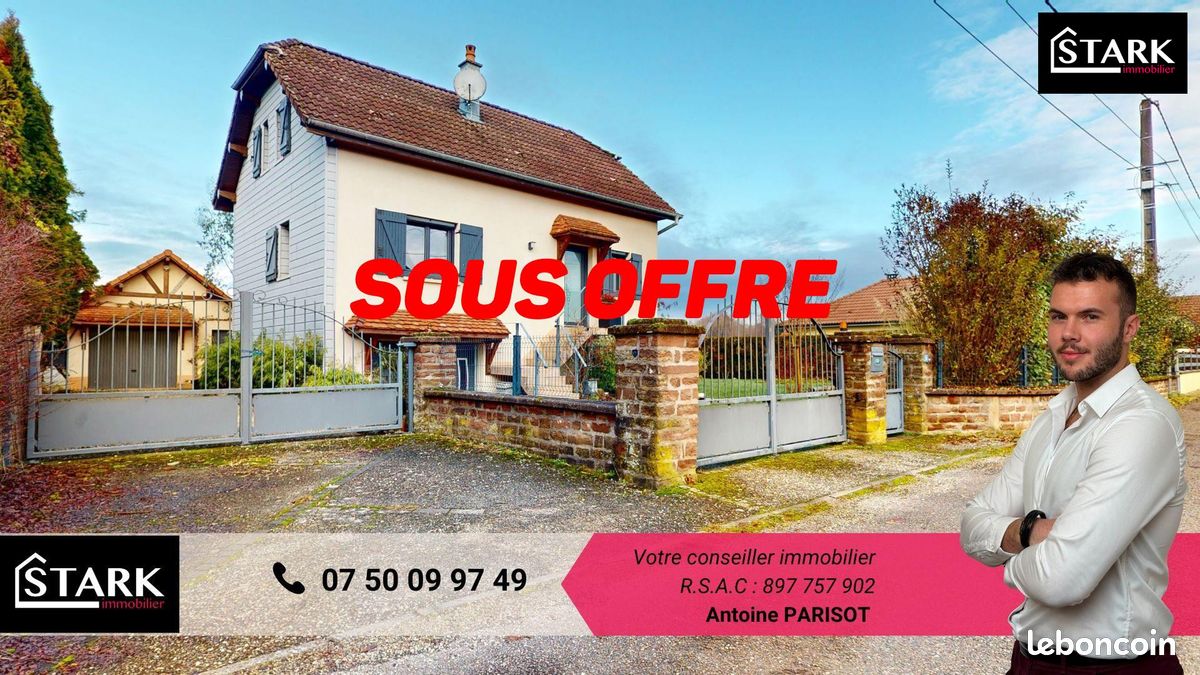 Maison 6 pièces 104 m² · à Roye · 104 m² · 189 000 €