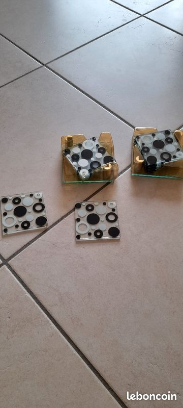 12 sous verres neufs (image 2)