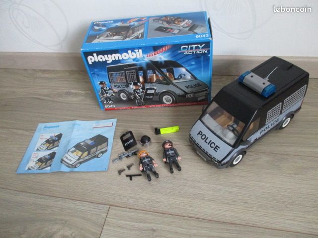 Playmobil 6043 Fourgon de police (image 1)