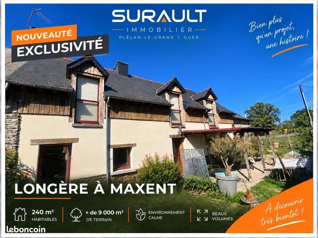 Maison 6 pièces 240 m² · à Maxent · 240 m² · 346 500 €