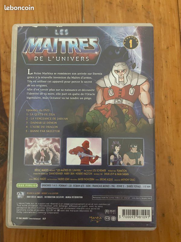 [DVD] Les Maîtres de l'univers volume 1 (image 2)