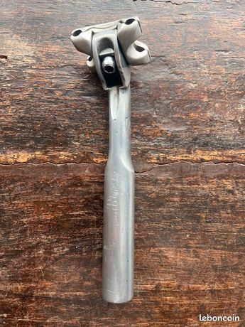 Tige De Selle Campagnolo C Record 25mm Aéro - Alu Poli - Vintage Italie