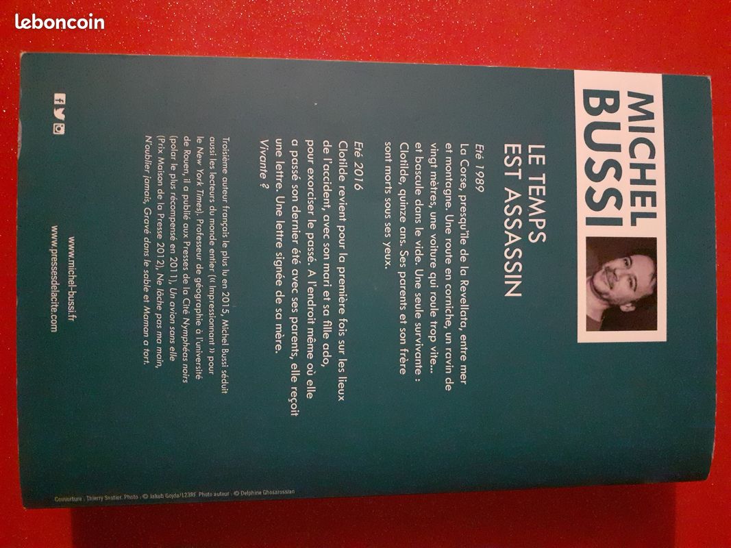 Livre Bussi Le temps est assassin (image 2)