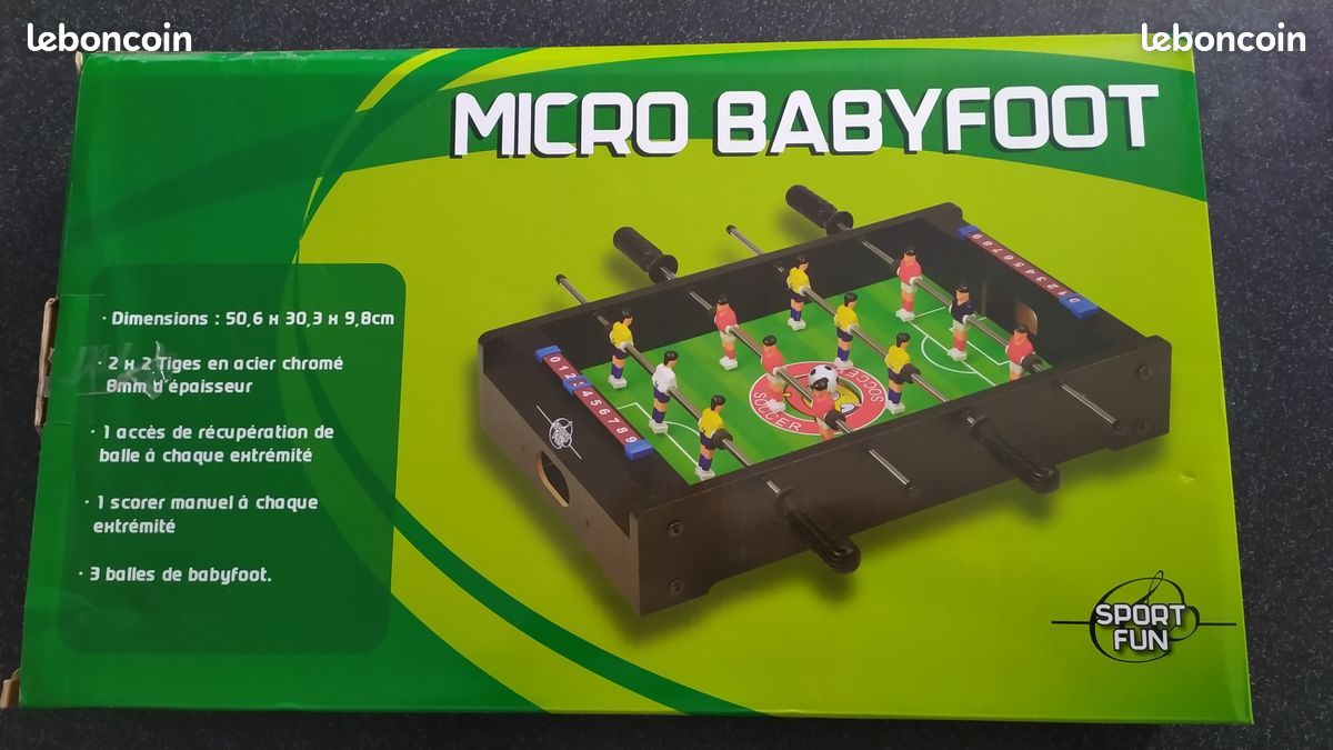 BABY FOOT Tout NEUF (image 3)