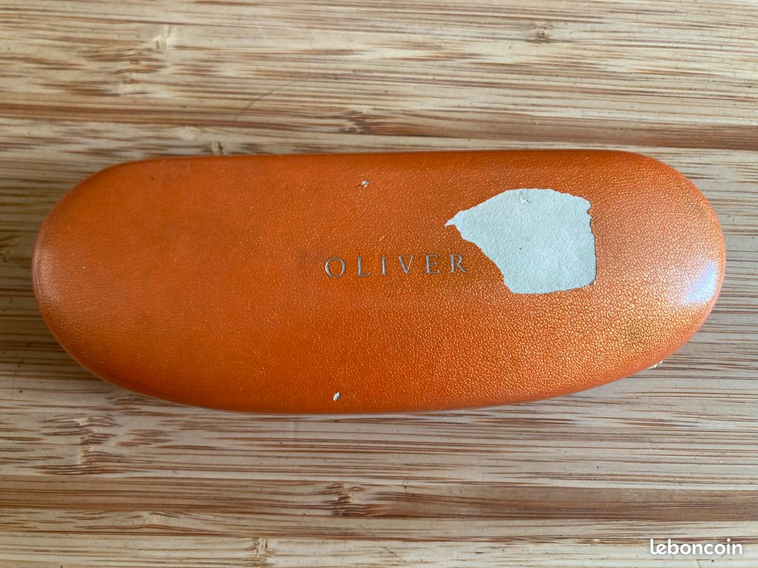 Paire de lunettes de soleil orange et rose de la marque OLIVER - neuve (image 7)