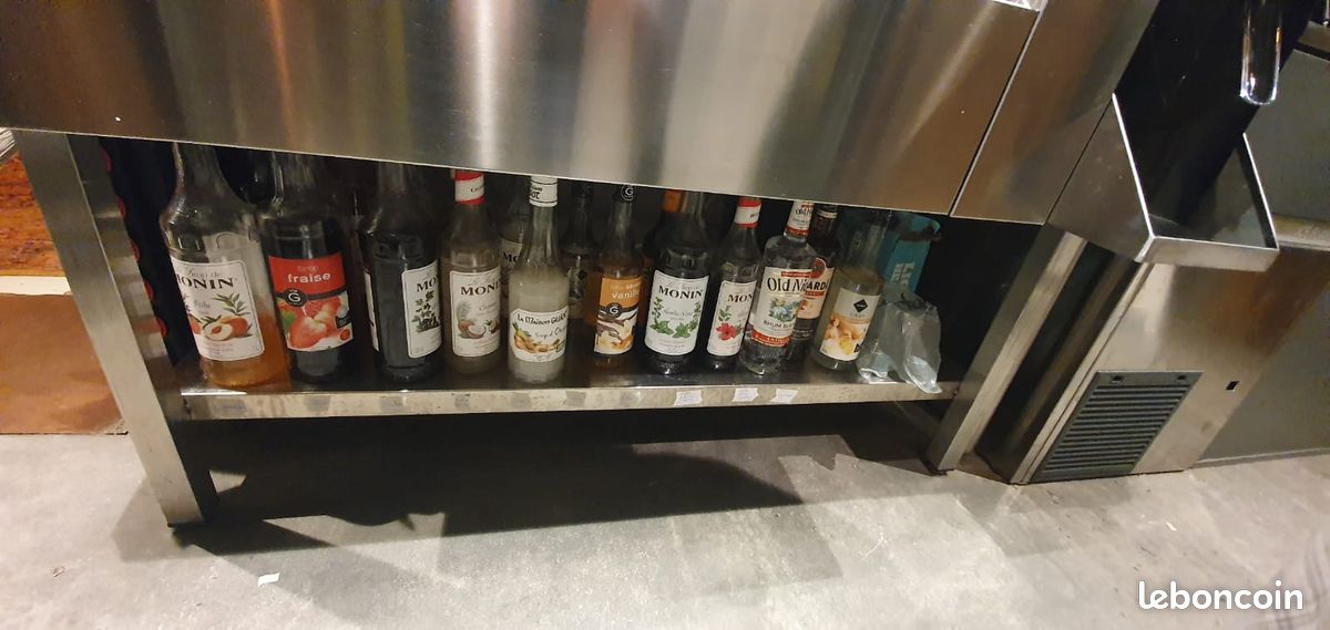 Bar a cocktail avec speed rack + robinet et rince verre (image 2)