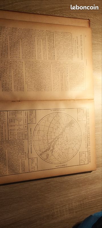 Ancien livre cosmos de 1891 (image 3)