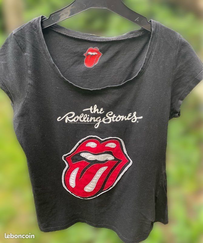 TEE shirt noir Rolling Stones collector (image 1)
