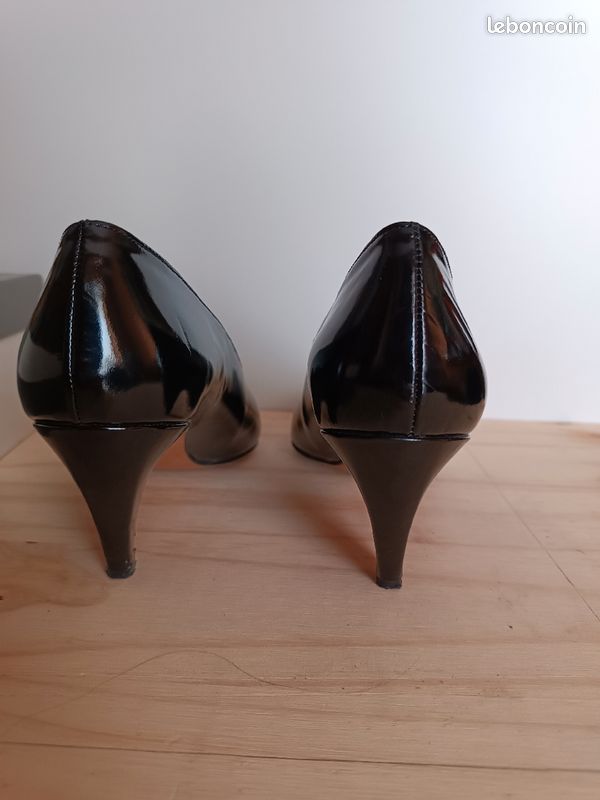 Escarpin cuir verni pointure 39 (image 7)