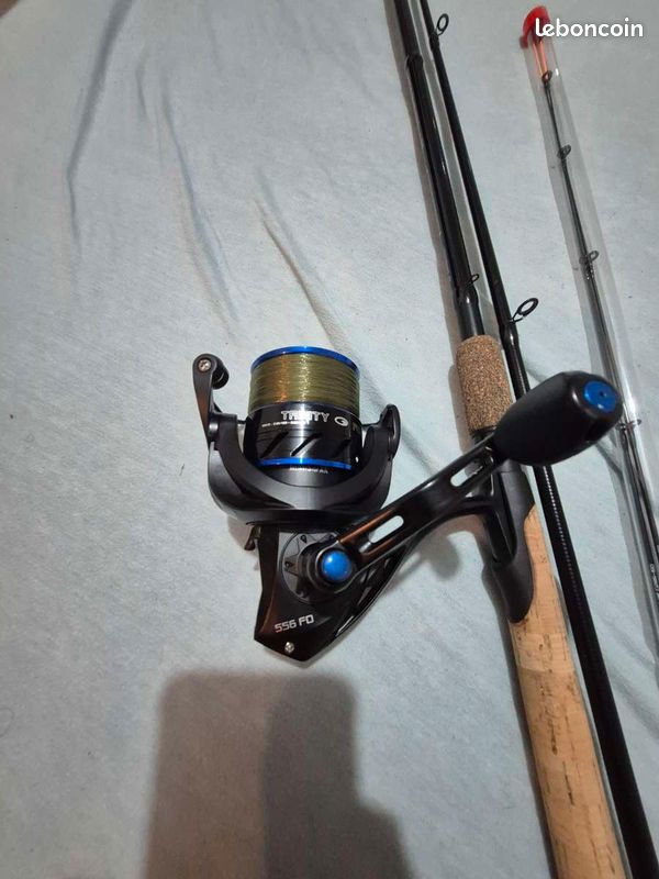 Canne a pêche feeder +fourreau (image 4)