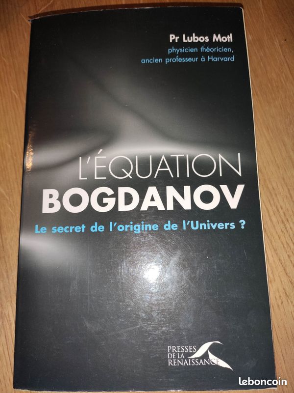 L'équation Bogdanov lubos Motl (image 1)