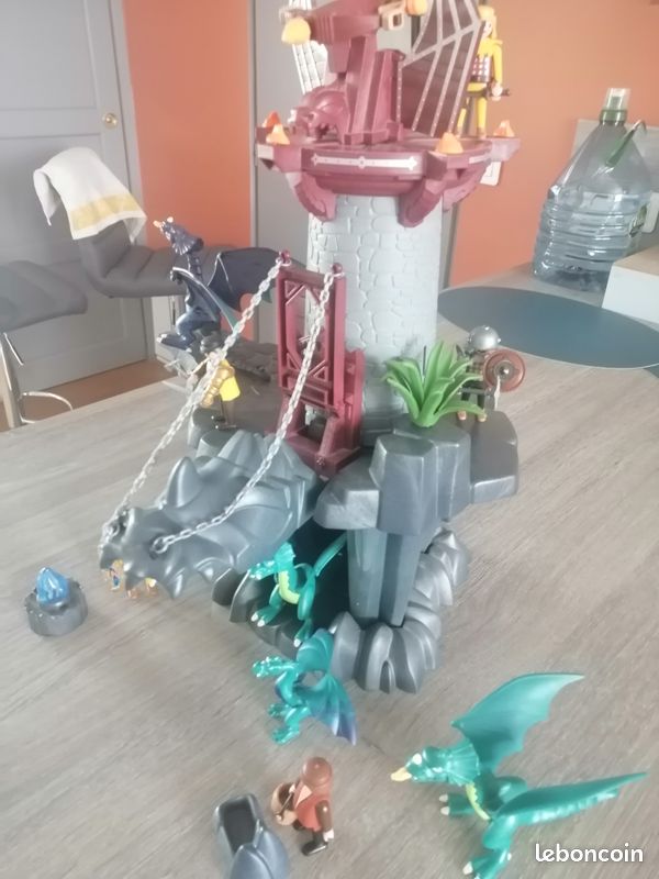 Donjon citadelle dragon vert playmobil (image 9)