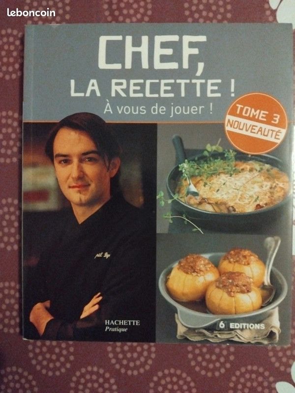 Chef, la recette  Tome 3 - Livre de cuisine (image 1)