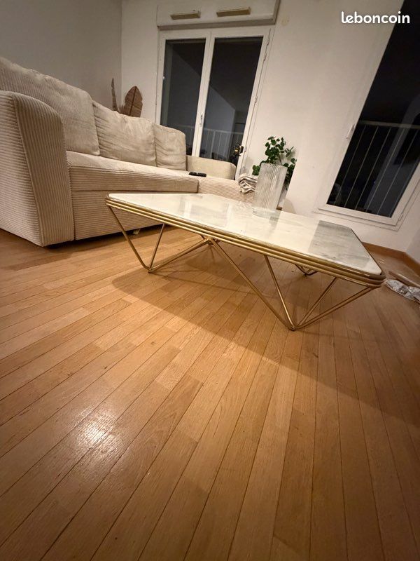 Table basse Plateau marbre maison du monde (image 1)
