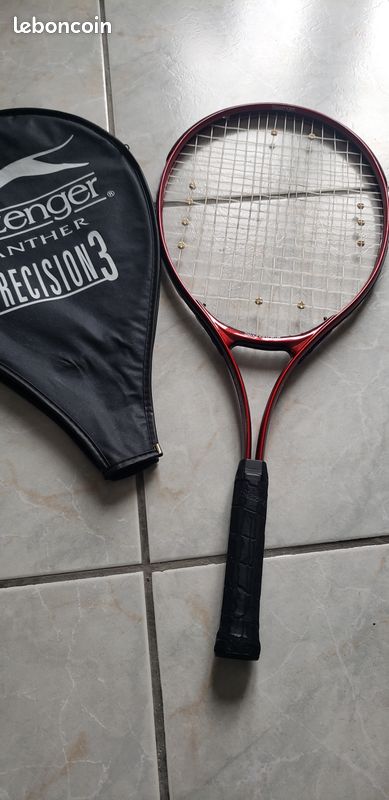 Raquette tennis de table Slazenger SV rouge concave - 1 raquette + 3 balles