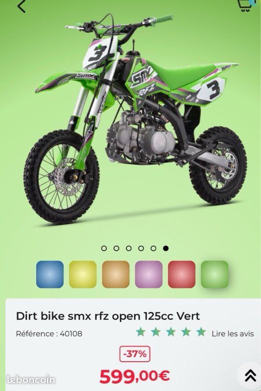 Dirt 125cc neuve (image 1)