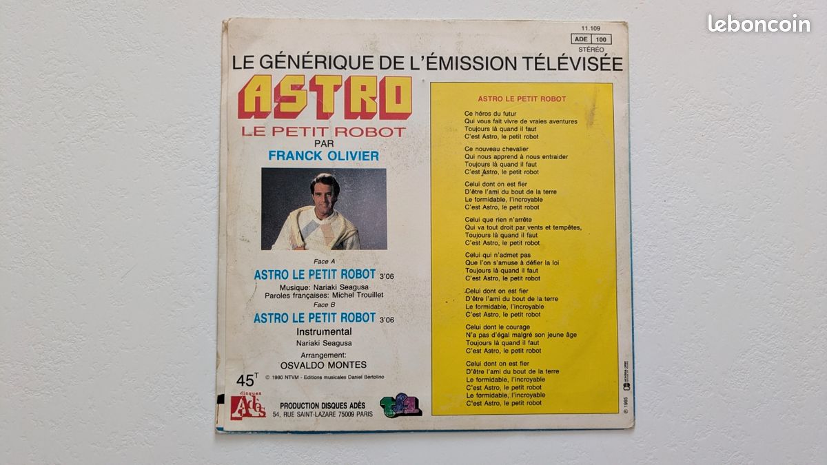 Astro - Vinyle - 45 tours (image 2)