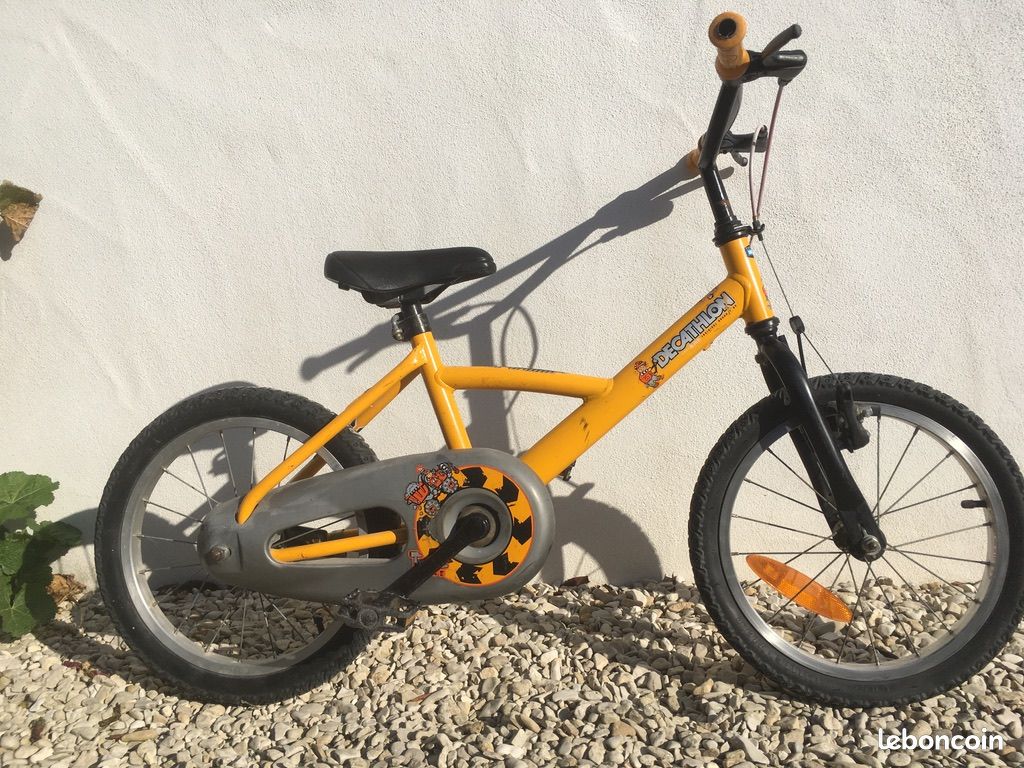 Vélo 16 Pouces Btwin Orange Decathlon Btwin VÃ©lo 16 Pouces Ã¢ge Velo