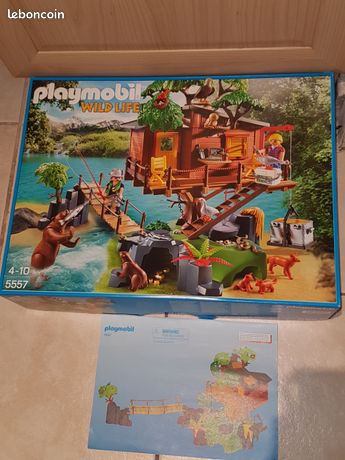 Playmobil Wild Life 5557 Cabane des aventuriers dans les arbres