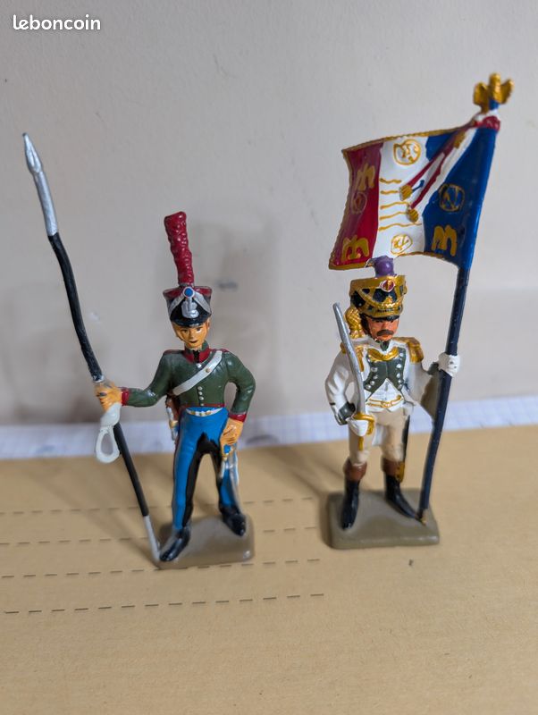 PLOMB FIGURINE D'ARTISTE J.LESSELIER DRAGONS D ORLEANS 1750 - eBay