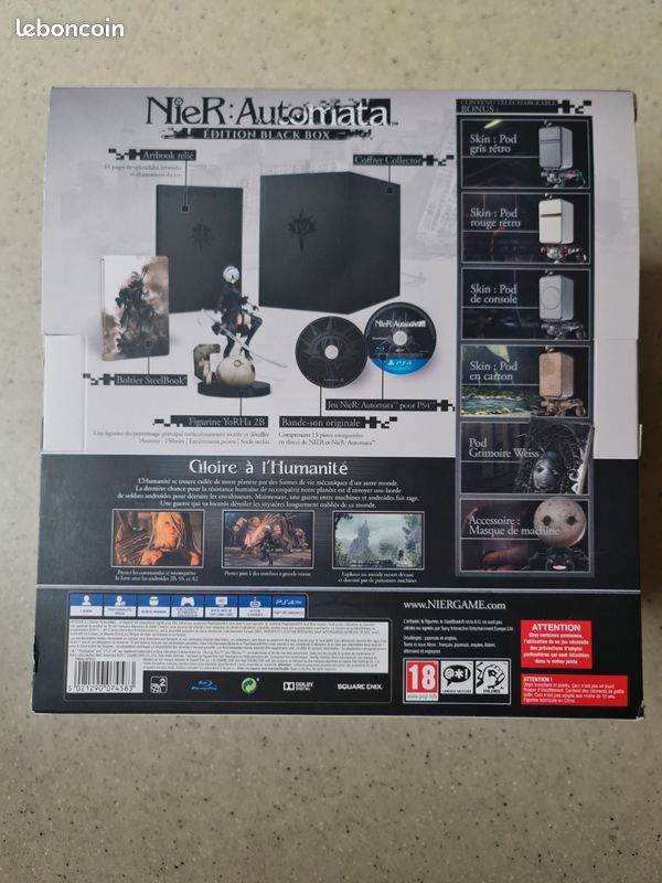 NieR Automata dévoile ses éditions collector et day one – LV1