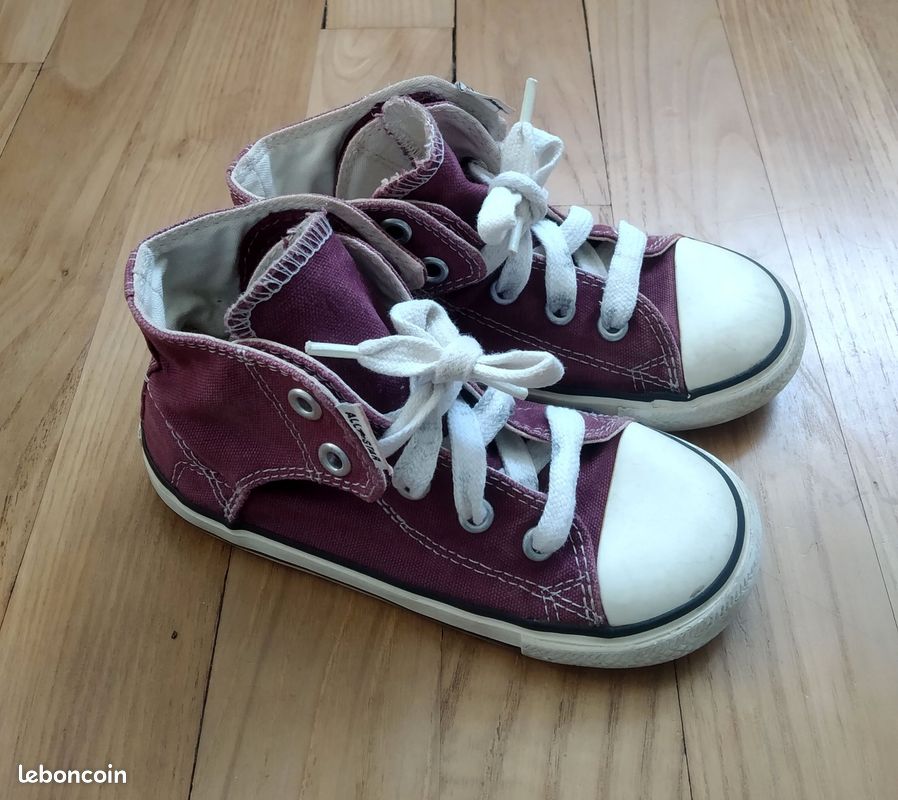 Chaussures montantes en toile Converse pointure 26 Chaussures