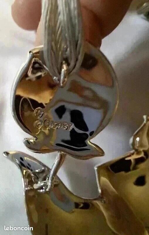 Splendide Collier Swarovski Thème Alice Au Pays Des Merveilles🌷Jardin Des Fleurs 💐 (image 3)