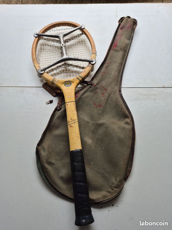 Raquette De Tennis Vintage Germina – Tête 85 – Rare Collection Allemagne (RDA)