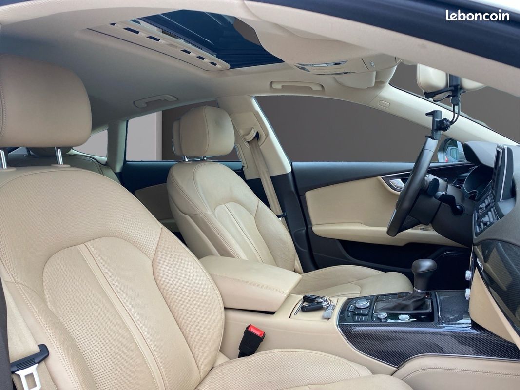 AUDI A7 SPORTBACK V6 3.0 BiTDI 313 Quattro Avus Tiptronic 8 A full suivi audi sièges massant élec chauff vent garant (image 11)