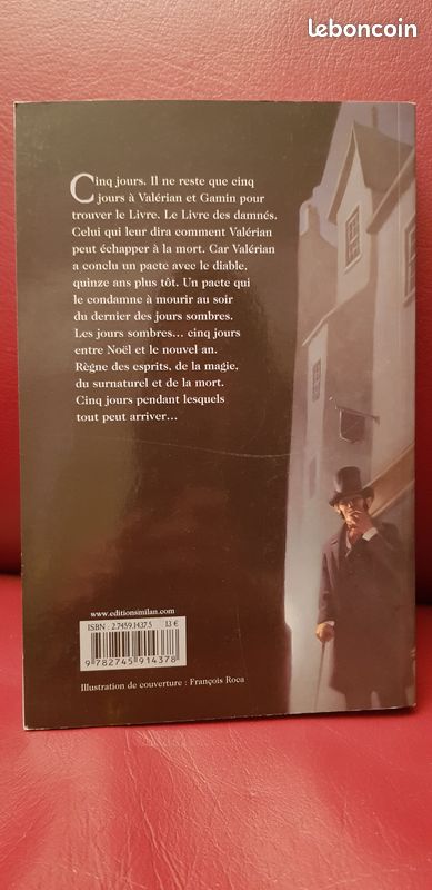 Série jeunesse, livres pour adolescents: le livre des damnés tomes 1 et 2 (image 2)