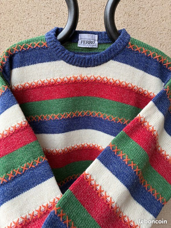 Pull italien Ferro vintage (image 2)