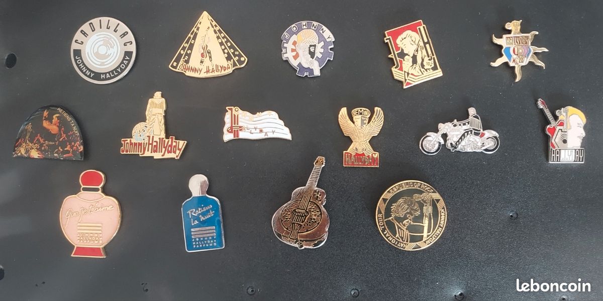 Lot pin's collection CHANSON-JOHNNY-DONALD (image 3)