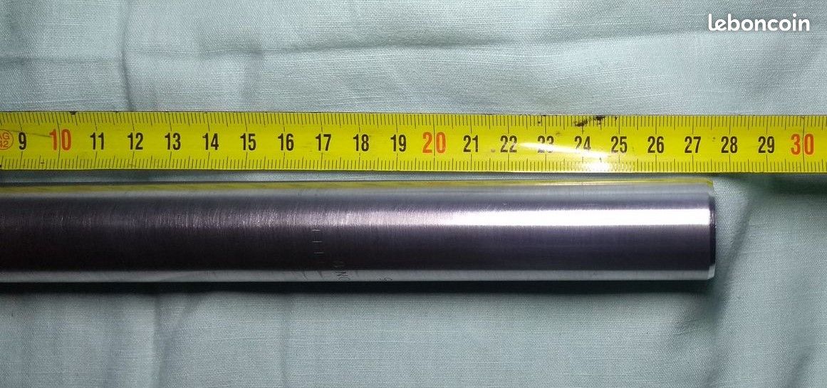 Tige De Direction Vintage Vélo Route - Aluminium Poli - 120 Mm, 22,2 Mm - Occasion