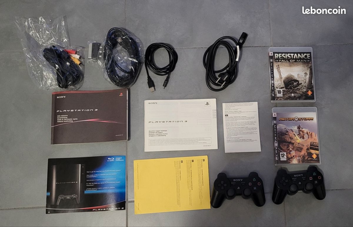 Playstation 3 Fat Retrocompatible (Gebraucht) in Villars-sur-Glâne für