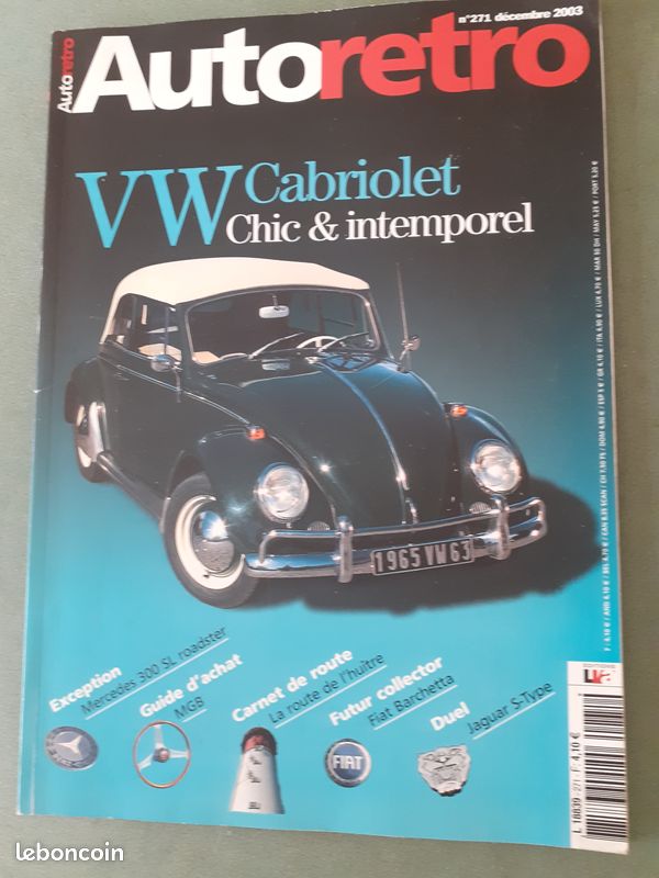 Auto retro 271 decembre 2003 (image 1)