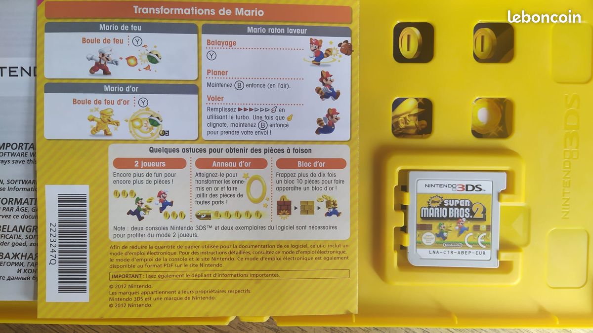 Nintendo 3 DS New Super Mario Bros 2 (image 5)