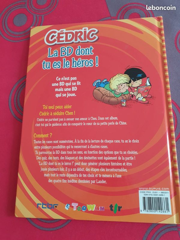 Cédric - Album special : La bd dont tu es le heros (image 2)