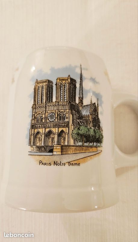 Notre Dame Fighting Irish tazza grande, 450 ml (monogramma
