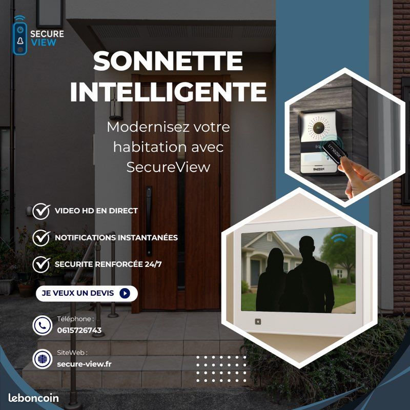 Installation de sonnette connecté (image 1)