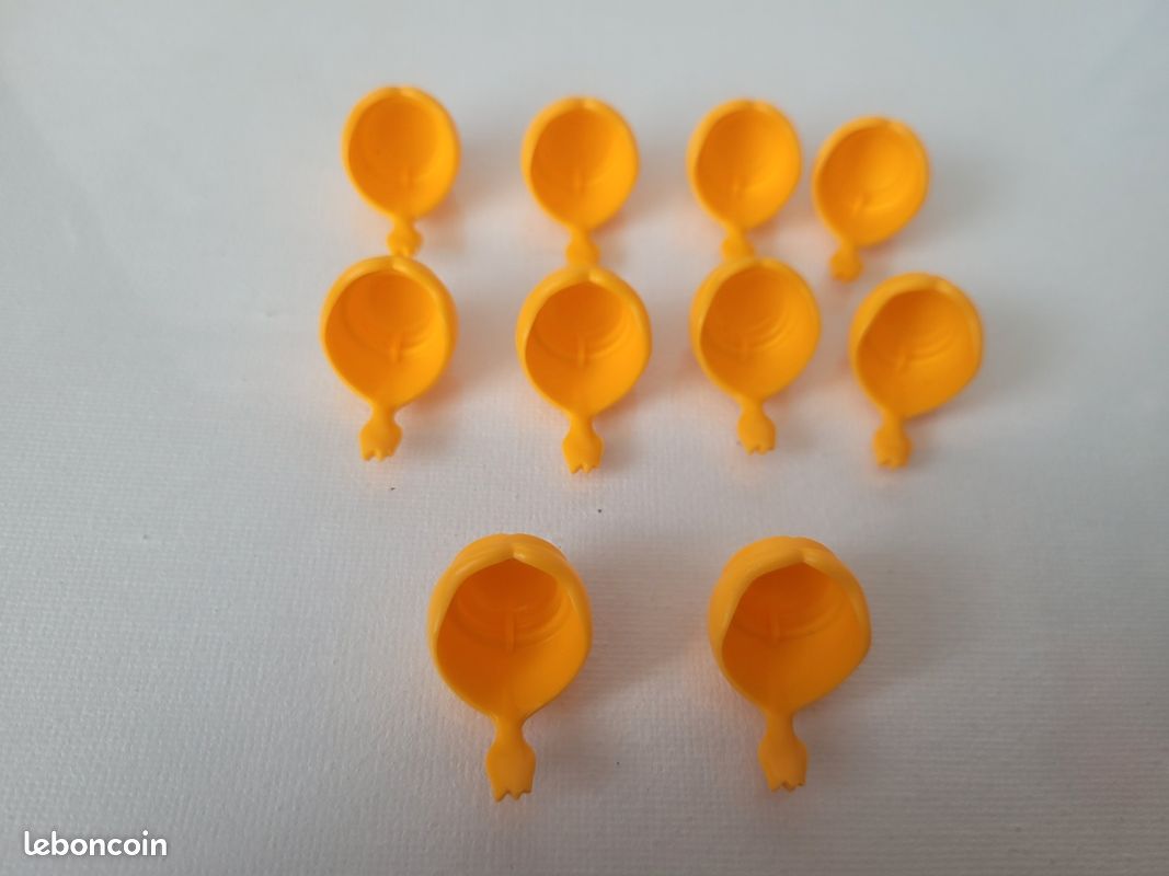 Playmobil lot de cheveux blonds (image 2)