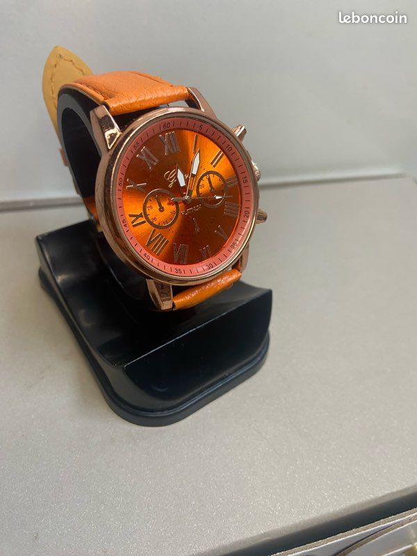 Montre orange neuve (image 2)