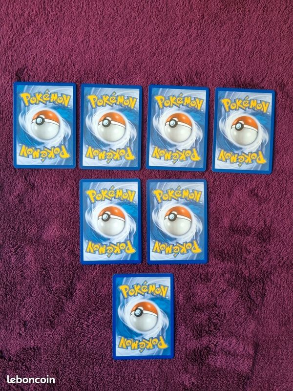 Lot 7 cartes pokémon ultras 30ans (image 2)