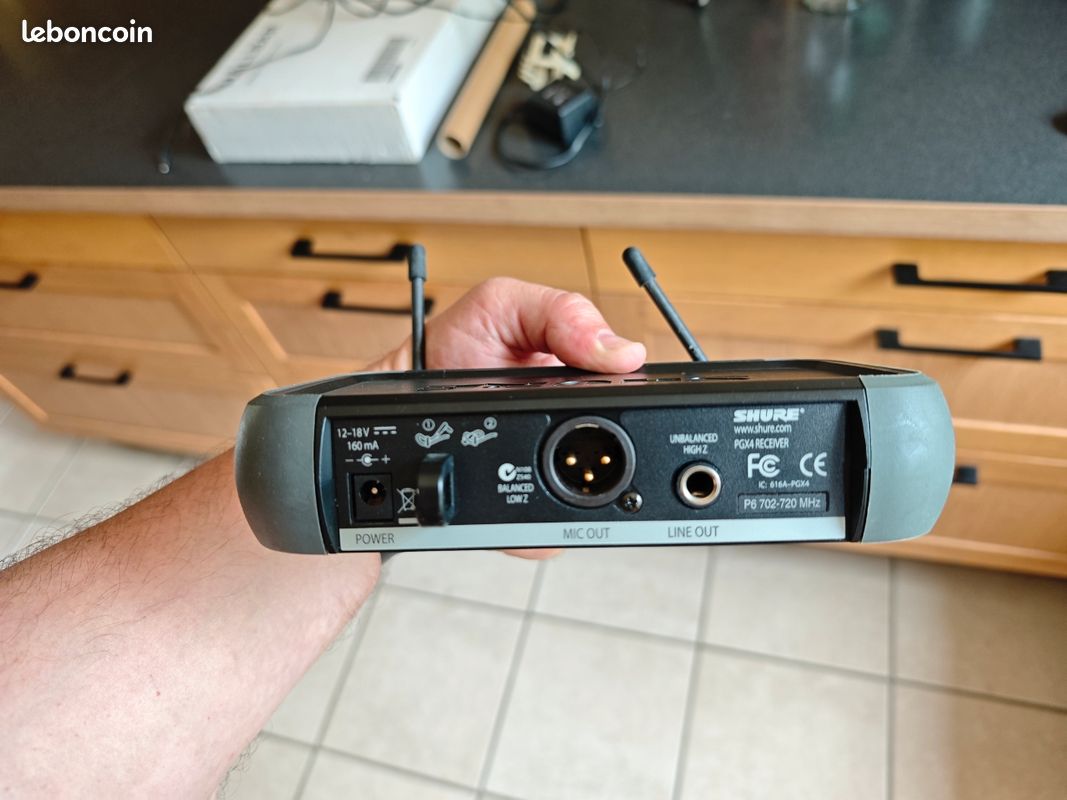 Récepteur Shure pgx4 (image 4)