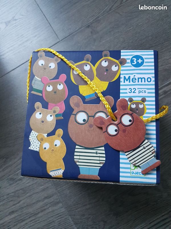 Mémo Djeco Petit bateau boite neuve 3 ans (image 1)
