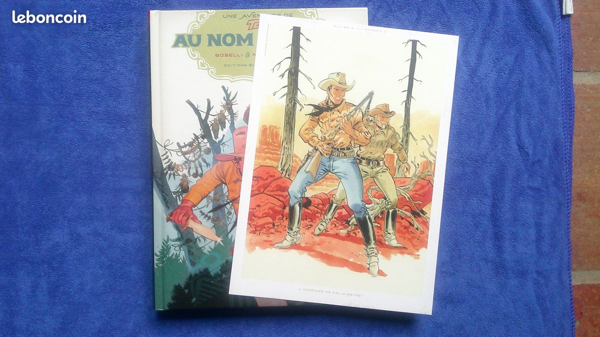 TEX : Au nom du Père- Editions Black & white + exlibris F. Meynet (image 2)