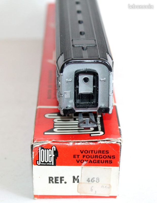 JOUEF voiture de voyageurs 1ière classe + bar DEV INOX HJ4004 NEUF