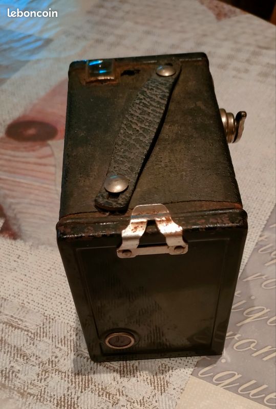 Ancien Coffret En Bois Avec Matériel Photographique Ancien - Vintage