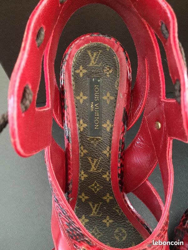 Sandales à talons Louis Vuitton (image 4)