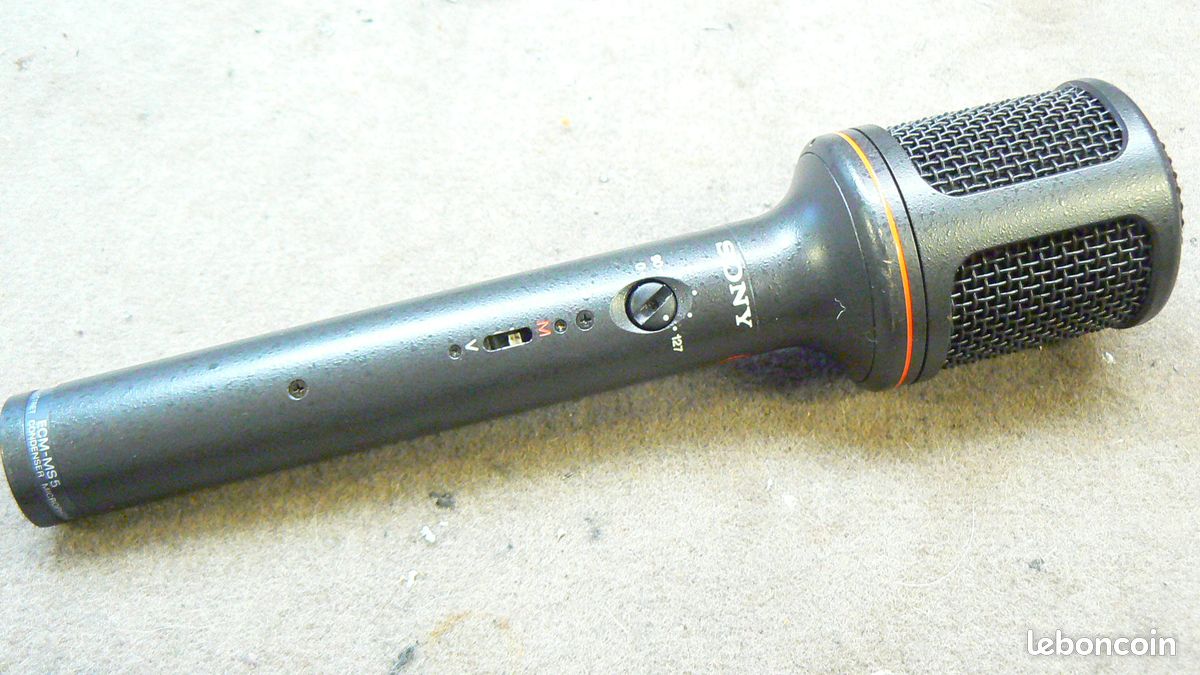 Micro Sony ECM-MS5 + alimentation (image 1)
