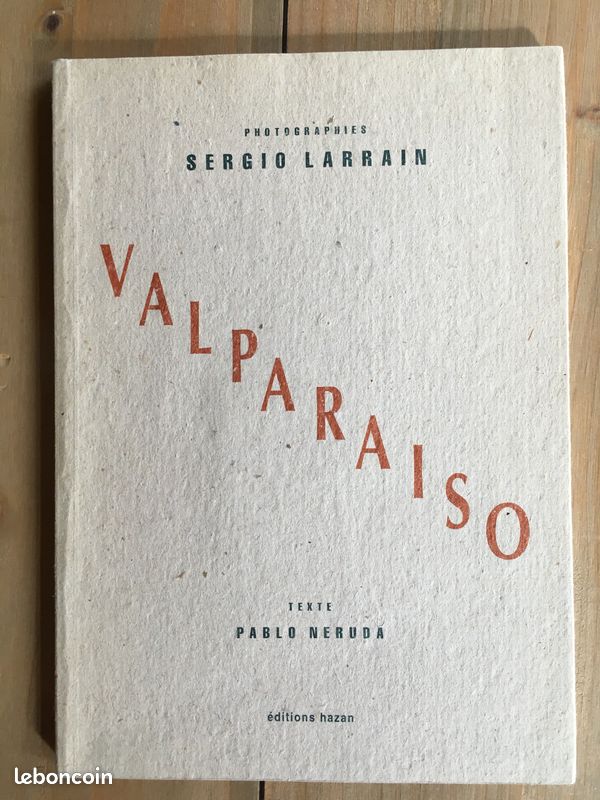Livre Photobook, Larrain Sergio, Hazan 1991 Valparaiso Première édition (image 1)